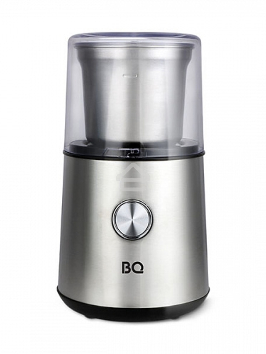 Кофемолка BQ CG1003, 200 Вт, 85 г максимальная загрузка, стальной/черный