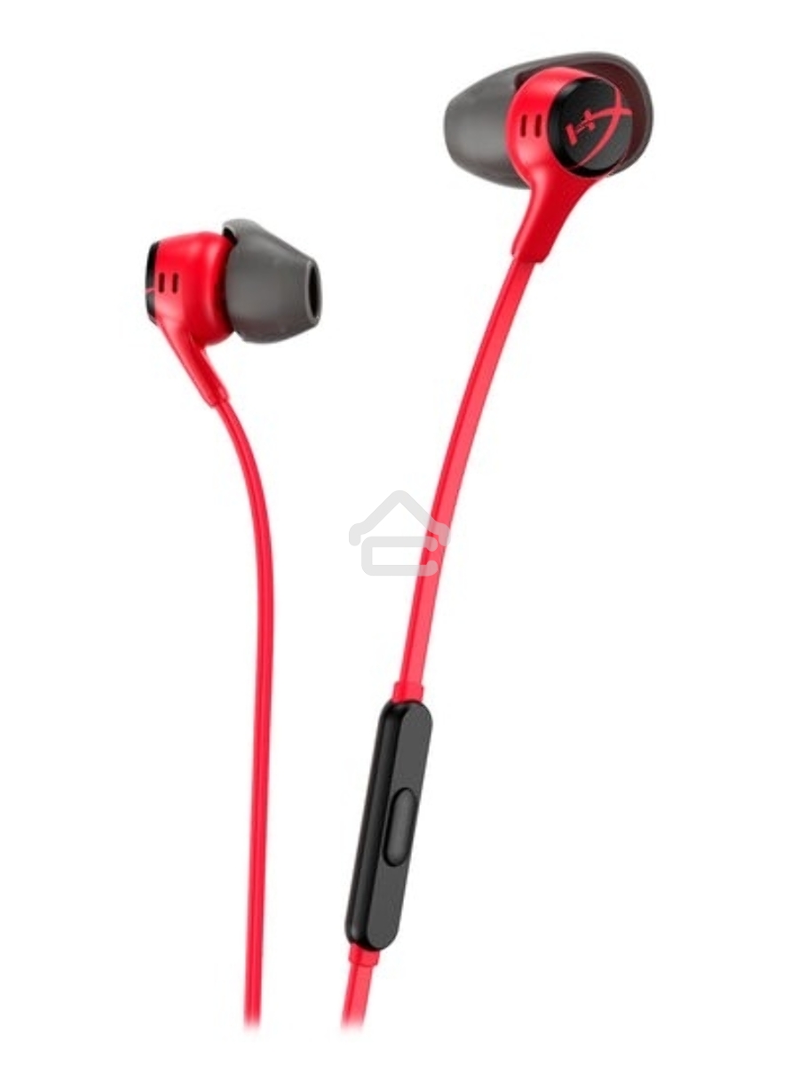 Наушники проводные HyperX Cloud Earbuds II красный