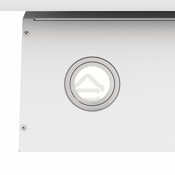 Вытяжка каминная Elikor Wave WH 60 белый, 60 см, 750 куб. м/ч, 56 дБ