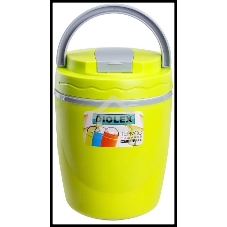 Термос Diolex DXC-1400-3-YE 1400 мл, желтый, пищевой пластик с колбой из нерж. стали