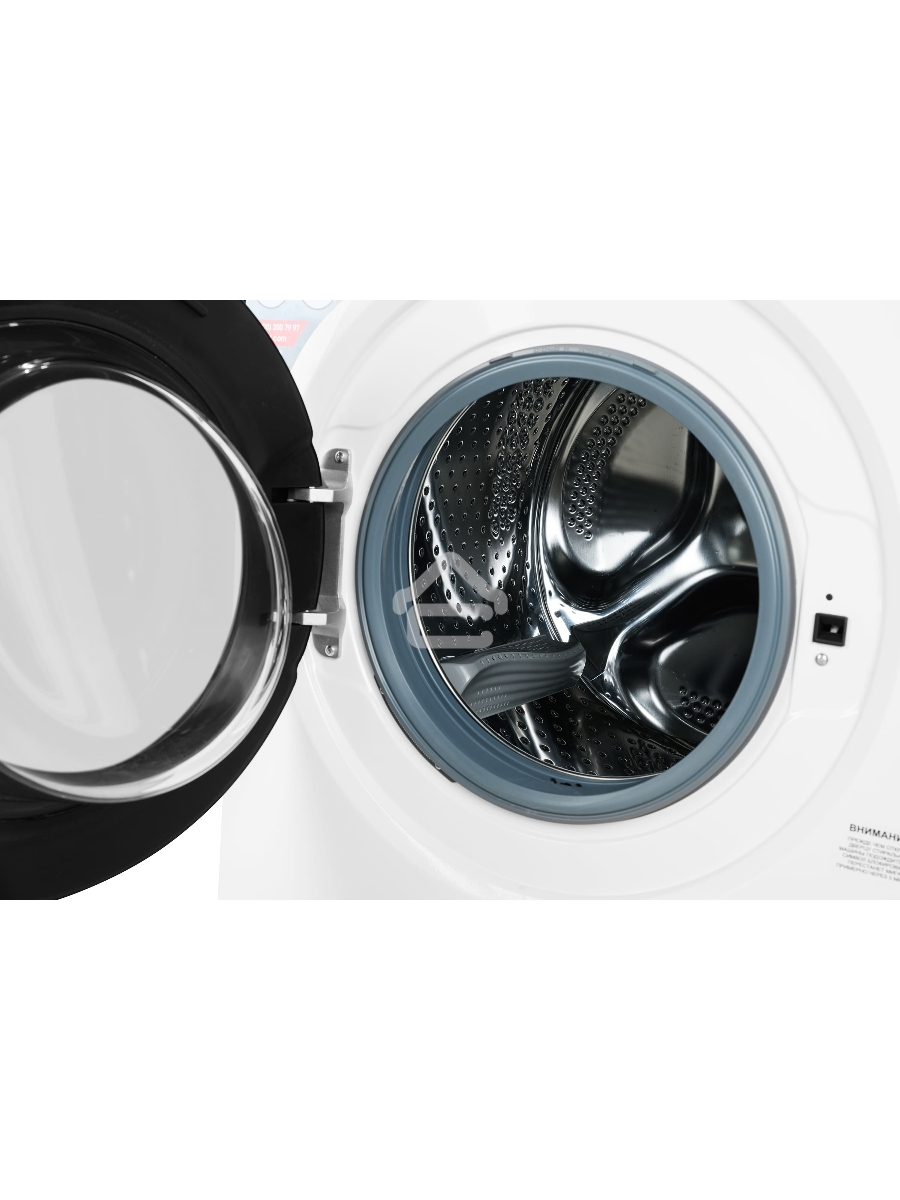 Стиральная машина Kraft KF-MDS12146W белый, загрузка фронтальная 12 кг, 1400 об/мин., класс: А+++