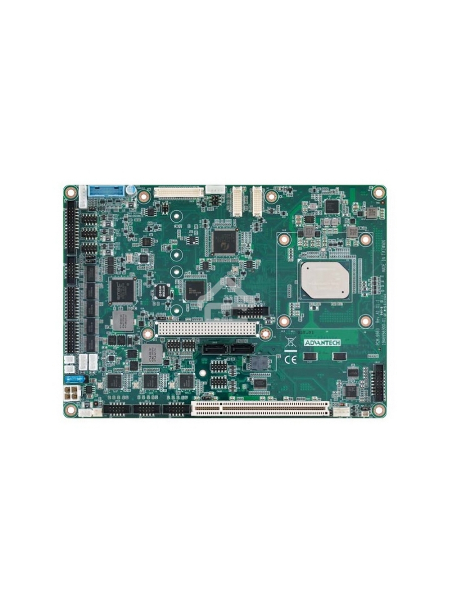 Материнская плата с процессором Advantech PCM-9563N-S1A2, Intel Celeron N3350, формата 5.25'', 1 х DDR3L, с разъемами 2 х LAN, 2 x USB 3.0, 6 x USB 2.0, 1 x SATA III, 1 x mSATA, 4 x RS-232, 2 x RS-422/485, слотами расширения 1 x PCI, 1 x PCI-1 Advantech (