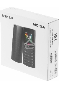 Мобильный телефон Nokia 106 TA-1564 DS CHARCOAL  4/4Mb черный