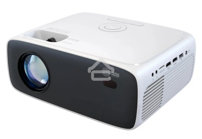 Проектор Cactus CS-PRM.07WT.Full HD LCD 3200Lm LS 320Lm ANSI (1920x1080) 1500:1 ресурс лампы:30000часов 1xUSB typeA 3xHDMI 1.16кг