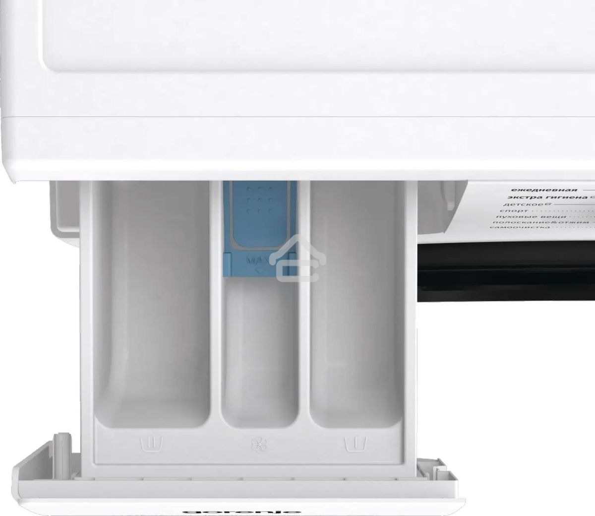 Стиральная машина Gorenje W1NGPI72SBS/C белый, загрузка фронтальная 7 кг, 1200 об/мин., класс: А