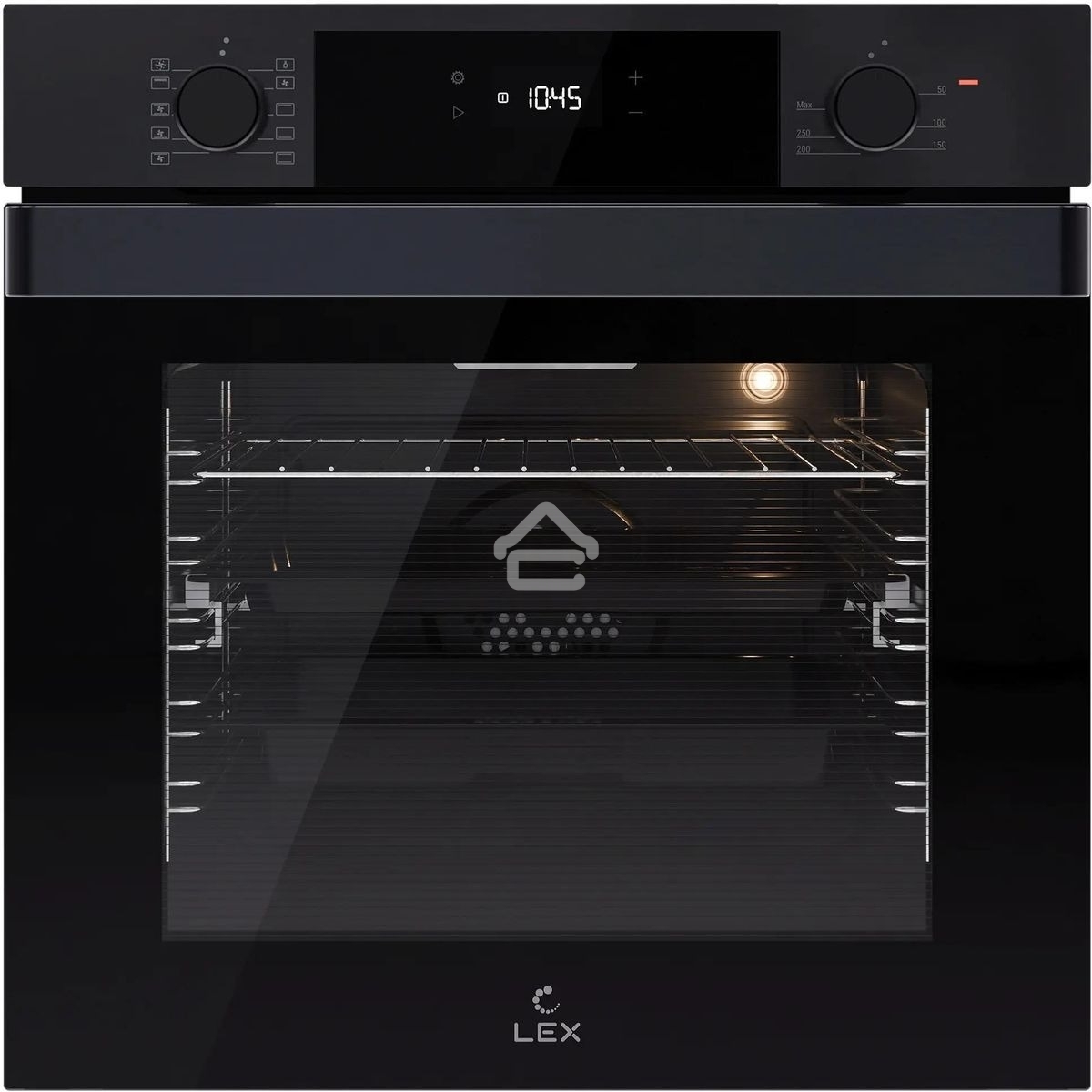 Духовой шкаф LEX EDP 610 DX Wide Series 2100 Вт, 75 л