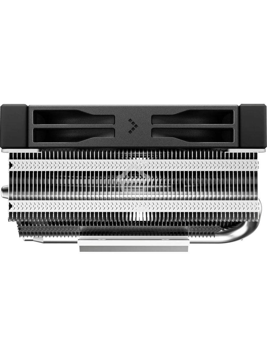 Кулер для процессора DEEPCOOL AN400 черный, 92 мм, алюминий/медь, 2950 об/мин, 23.2 дБ, 4 pin, 150 Вт, 52.5 мм