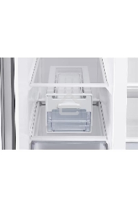 Холодильник Samsung RS62DG5003S9EO нержавеющая сталь двухкамерный 418/237л морозилка сбоку, No Frost, Side by Side