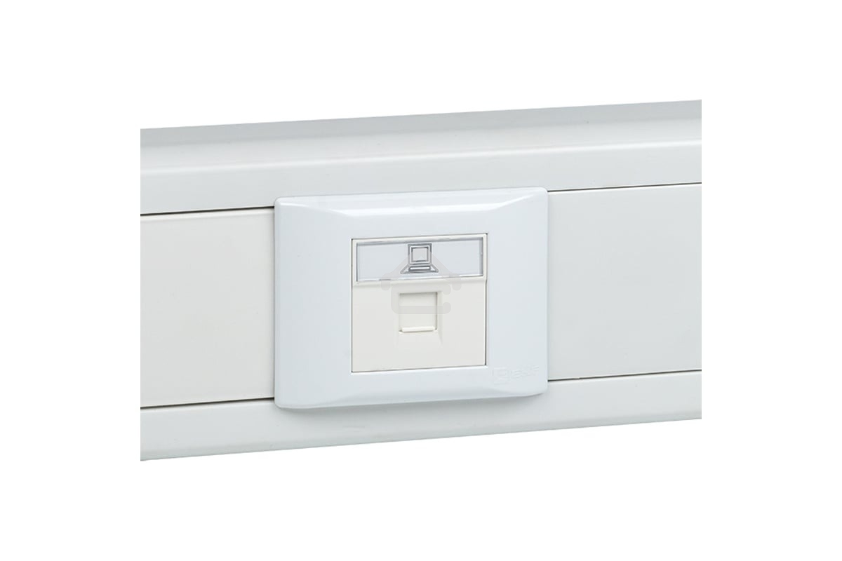 Розетка RJ-45 EKF PROxima, категории 5e (ширина 2 модуля)