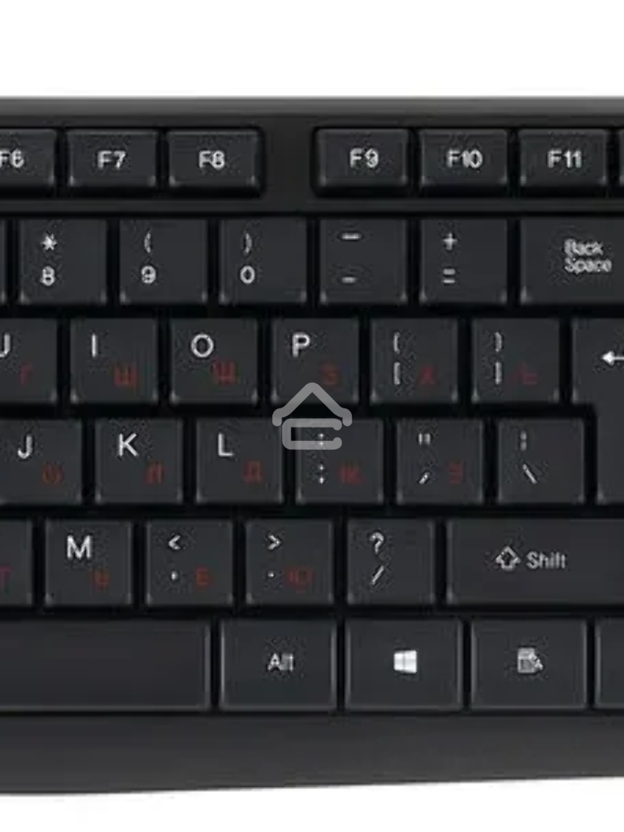 Клавиатура + мышь Acer OMW141 клав:черный мышь:черный USB