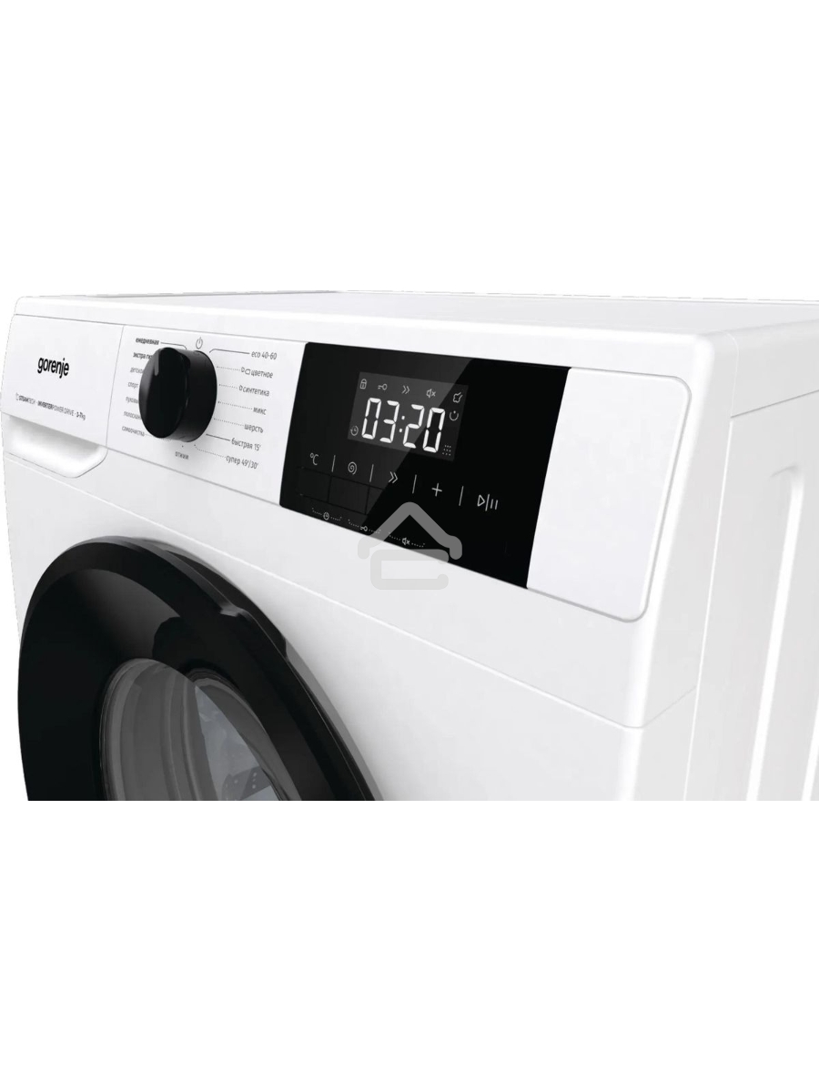 Стиральная машина Gorenje W1NGPI72SBS/C белый, загрузка фронтальная 7 кг, 1200 об/мин., класс: А