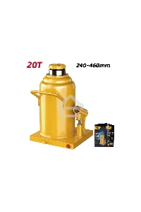 Домкрат бутылочный гидравлический Deli DQ71020 макс.грузоподъемность 20 т