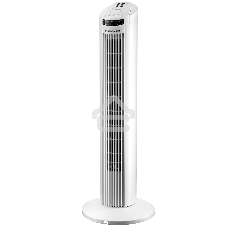 Колонный вентилятор BRAYER BR4958WH, механ.упр.,пульт ДУ,вращение90°,мощ-ть50Вт,защита от перегрева