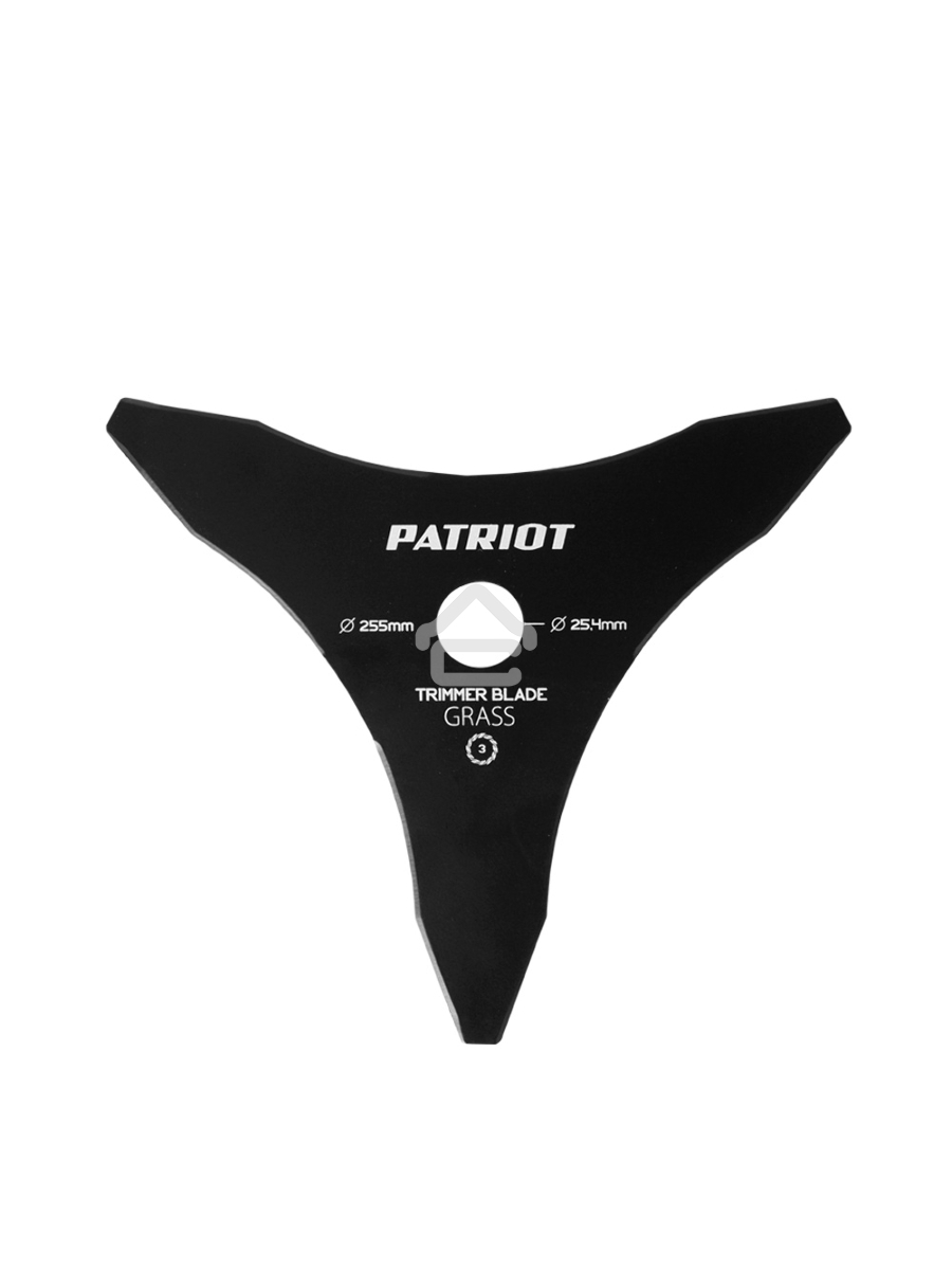 Нож PATRIOT TBM-3 (D=255x25.4мм, 3 лопасти)