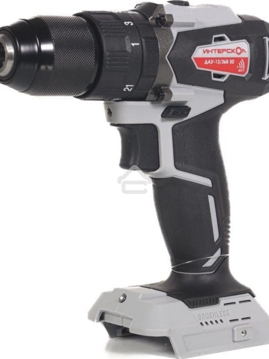Дрель-шуруповерт аккумуляторная INTERSKOL DAU-13/36V 50