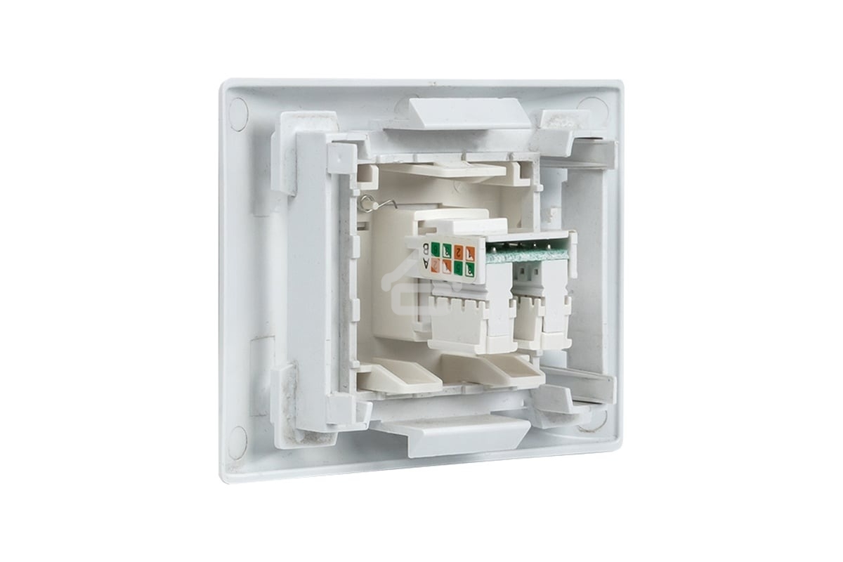 Розетка RJ-45 EKF PROxima, категории 5e (ширина 2 модуля)