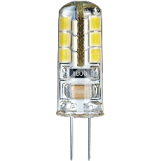 Лампа светодиодная Navigator NLL-S-G4-2.5-230-3K 2.5Вт 3000К теплый белый G4 170лм 220-240В