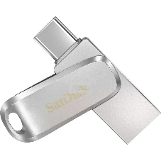 Флешка USB Sandisk Ultra Dual Luxe 32Gb, USB 3.0, серебристый