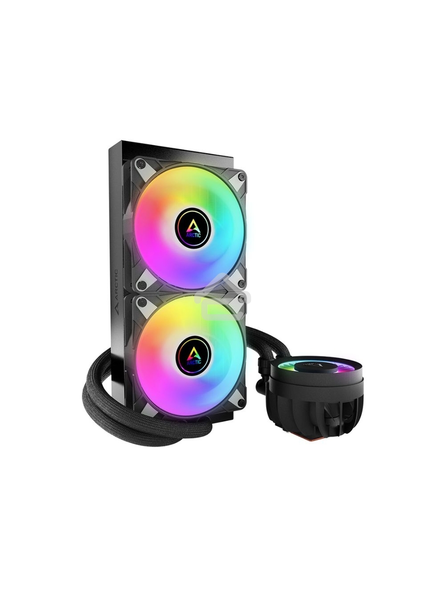 Жидкостная система охлаждения Arctic Liquid Freezer III 240 A-RGB черный, 120 мм, алюминий, 2800 об/мин, 25 дБ, 4 pin, 250 Вт