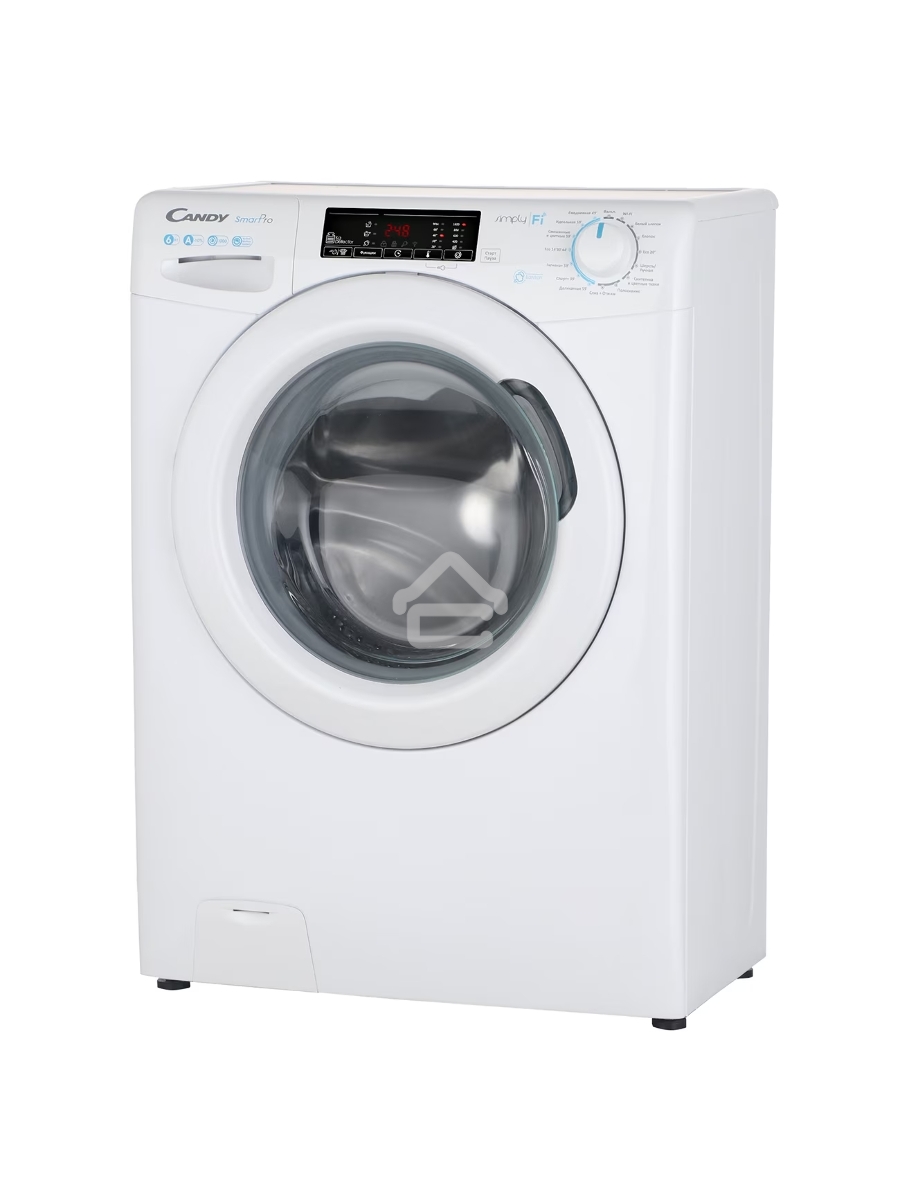 Стиральная машина Candy Smart Pro CSO34 106T1/2-07 белый, загрузка фронтальная 6 кг, 1000 об/мин., класс: А