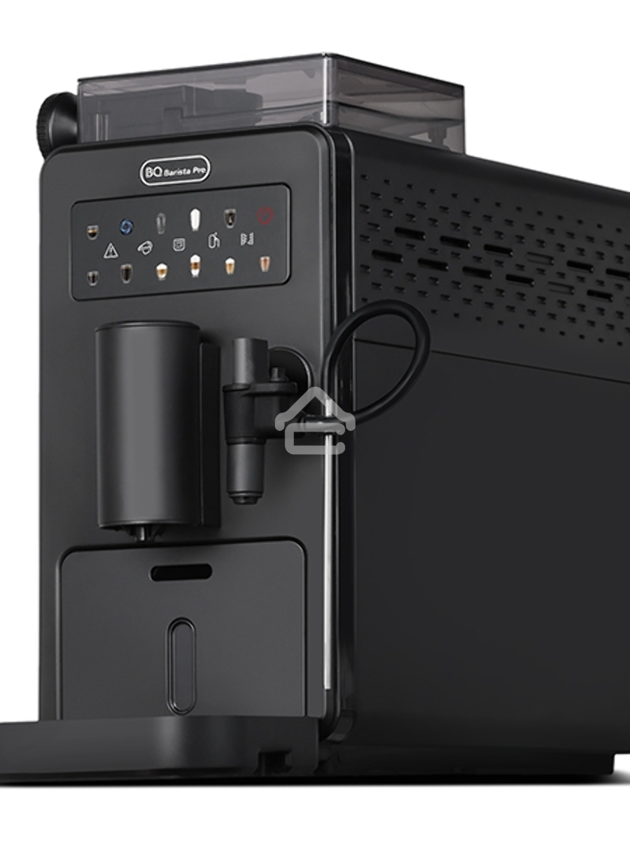 Кофемашина автоматическая BQ CM9003 чёрный, исп. кофе - зерновой, 2 л,  1450 Вт, 15 бар