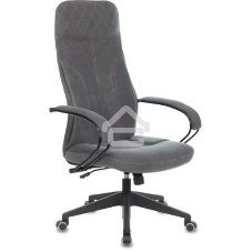 Кресло руководителя Бюрократ CH-608 Fabric темно-серый Alfa 44 крестовина пластик