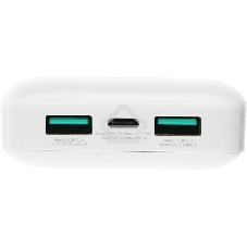 Мобильный аккумулятор Solove 003M 20000mAh QC3.0 18W 3A 2xUSB-A/USB-C белый (003M WHITE RUS)
