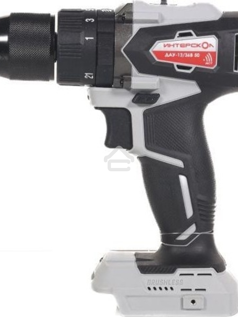 Дрель-шуруповерт аккумуляторная INTERSKOL DAU-13/36V 50