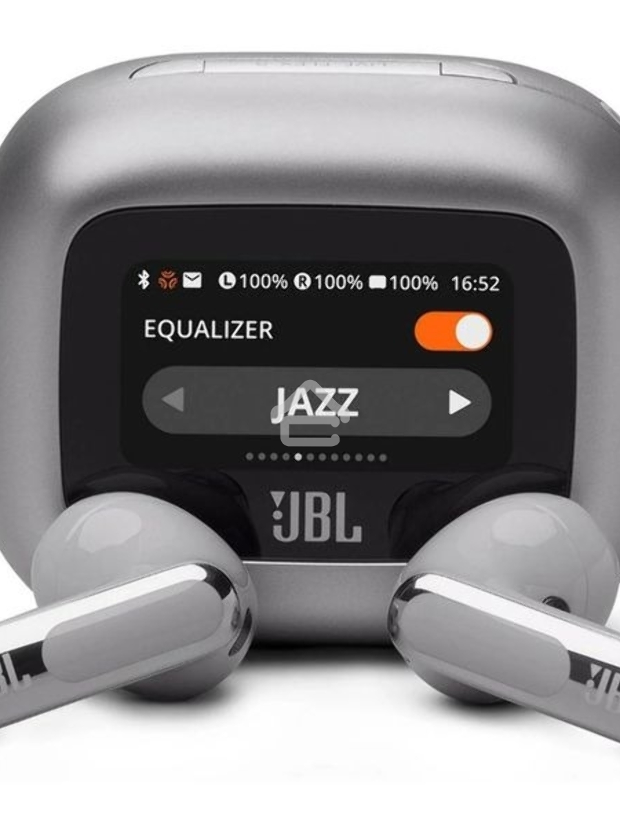 Наушники JBL LIVE FLEX 3 серебряный