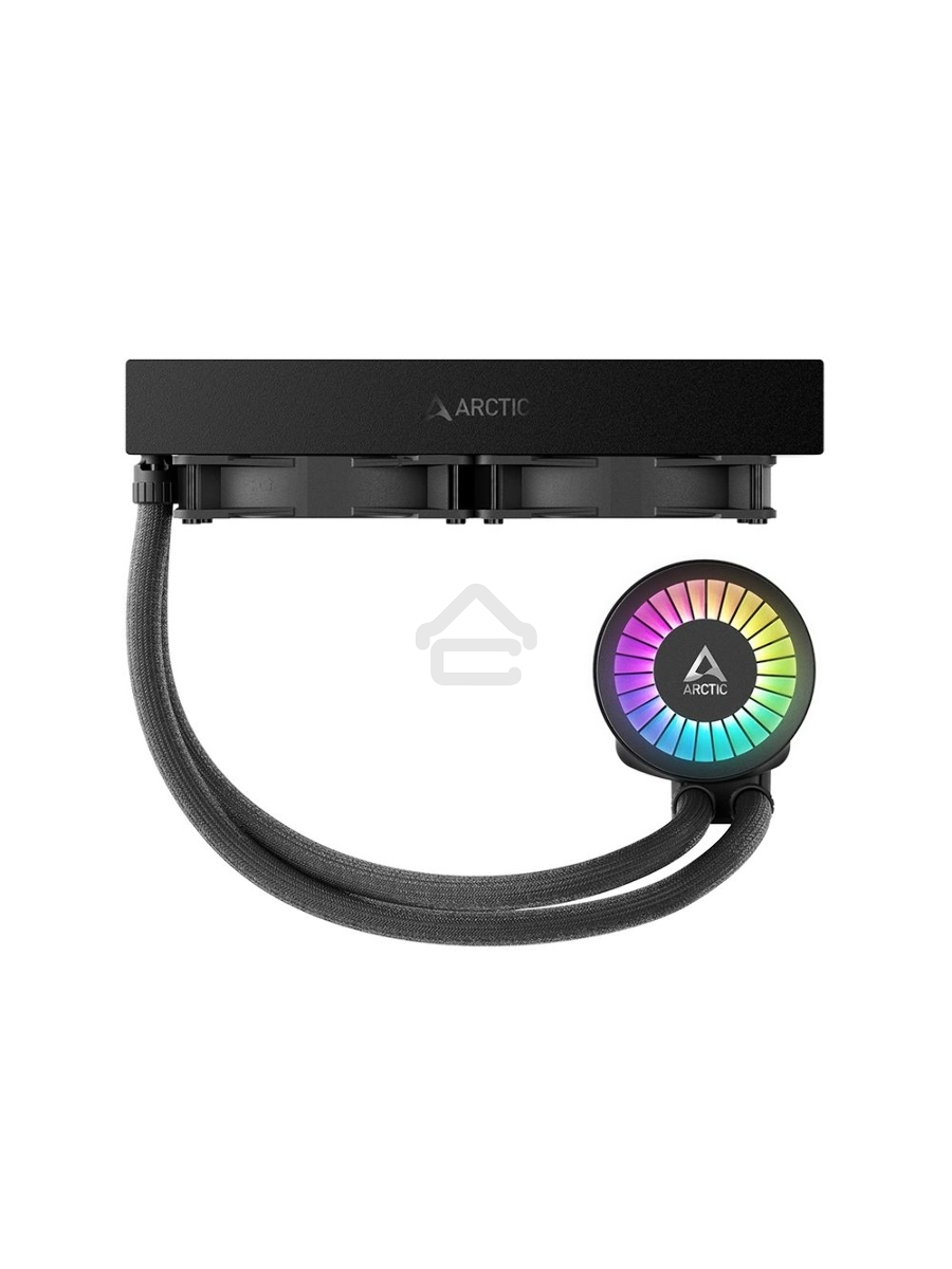 Жидкостная система охлаждения Arctic Liquid Freezer III 240 A-RGB черный, 120 мм, алюминий, 2800 об/мин, 25 дБ, 4 pin, 250 Вт