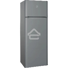 Холодильник Indesit TIA 14 G серебристый двухкамерный 194/51л морозилка сверху, ручное
