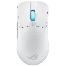 Мышь беспроводная/проводная ASUS ROG Harpe Ace Aim Lab Edition белый, 36000 dpi, радиоканал, Bluetooth, USB, кнопки - 5