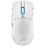 Мышь беспроводная/проводная ASUS ROG Harpe Ace Aim Lab Edition белый, 36000 dpi, радиоканал, Bluetooth, USB, кнопки - 5