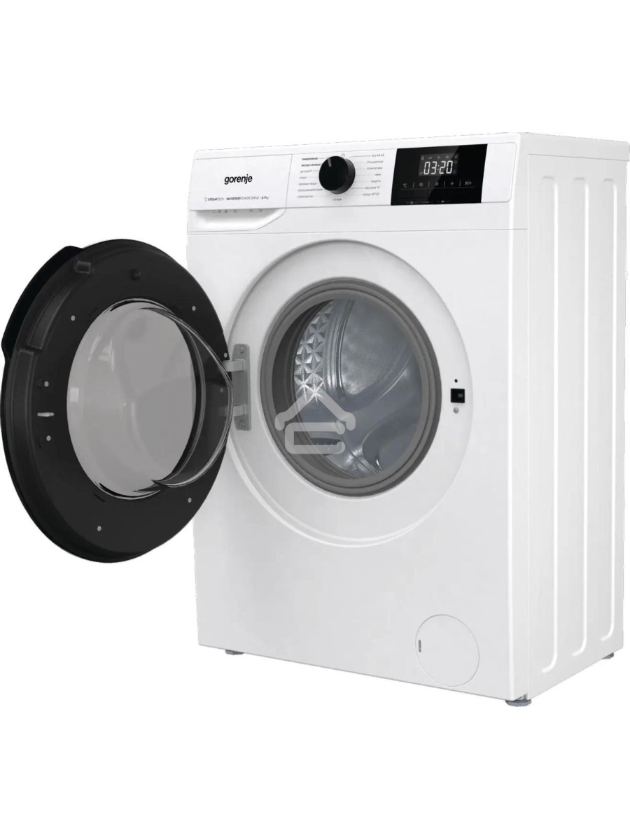 Стиральная машина Gorenje W1NGPI72SBS/C белый, загрузка фронтальная 7 кг, 1200 об/мин., класс: А