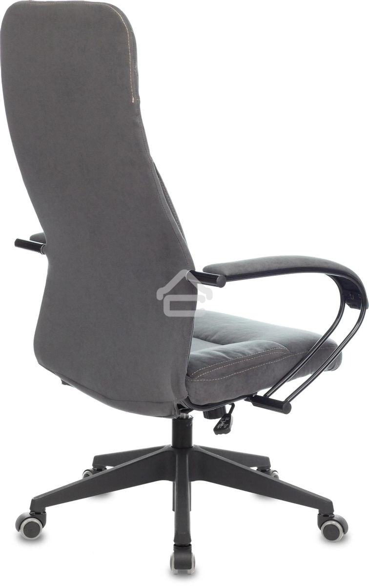 Кресло руководителя Бюрократ CH-608 Fabric темно-серый Alfa 44 крестовина пластик