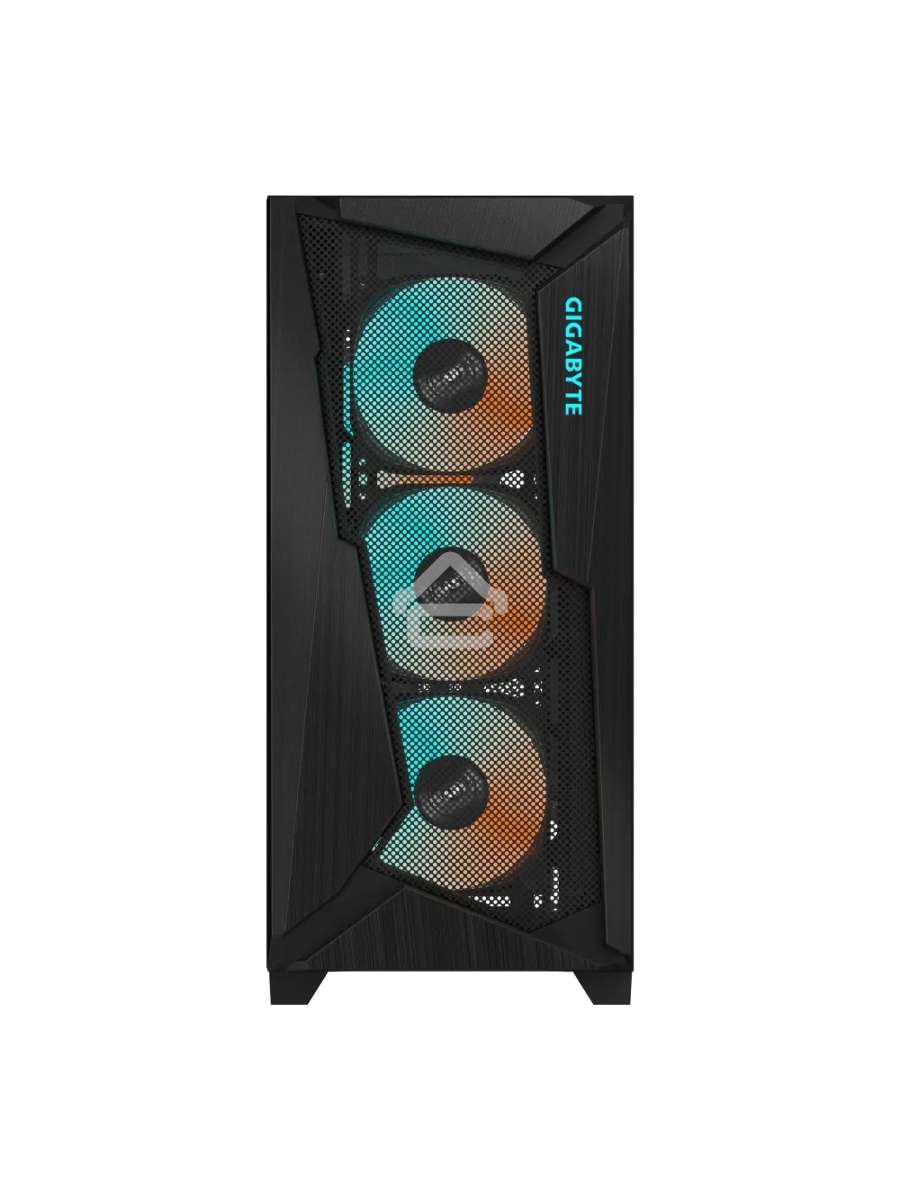 Корпус Gigabyte C301 Glass MidTower, ATX, USB-C x1, USB3.0 x2, Audio I/O, GPU:400mm, Black, TG