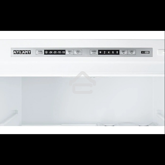 Холодильник Atlant 6626-109 белый двухкамерный 252/132 л морозилка снизу, капельная система