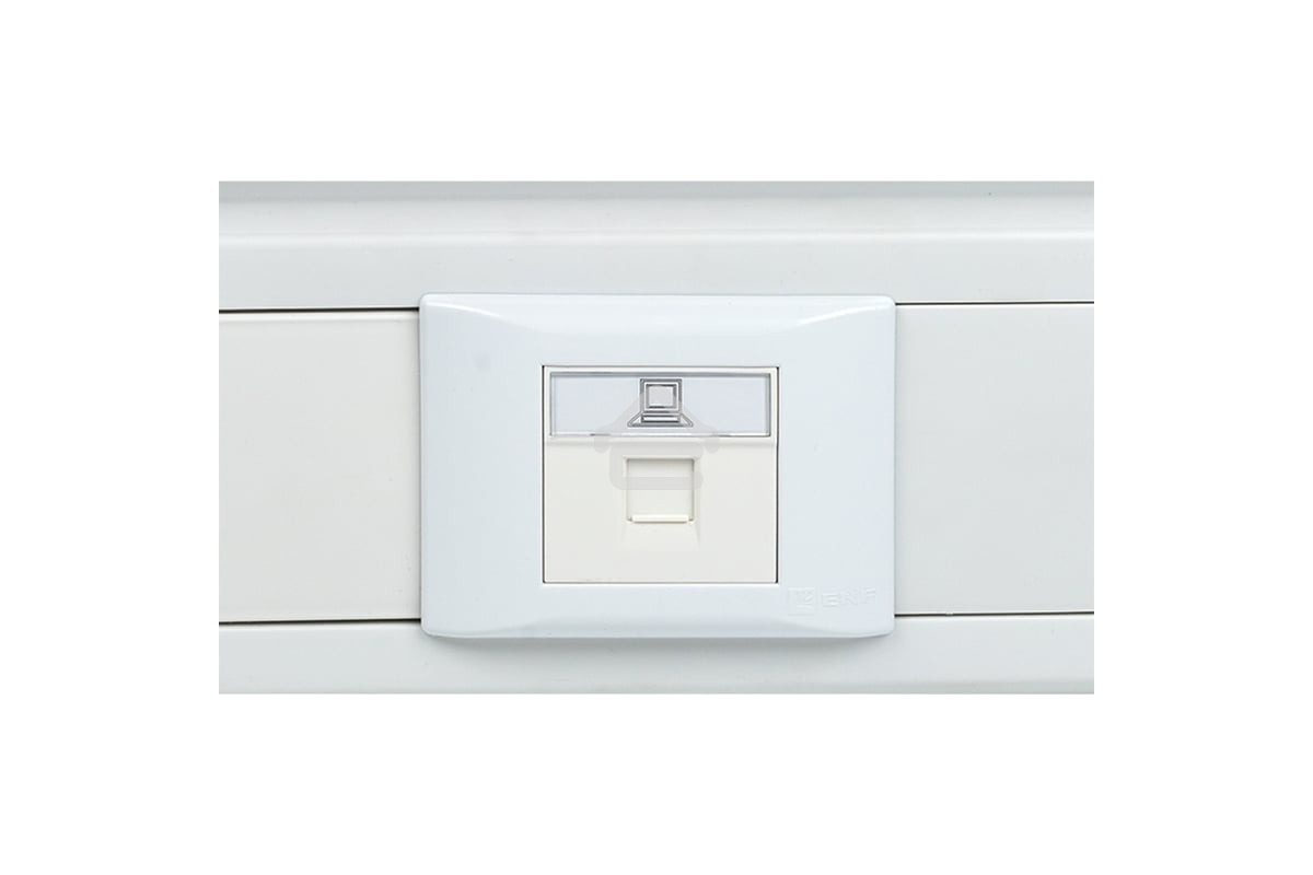 Розетка RJ-45 EKF PROxima, категории 5e (ширина 2 модуля)