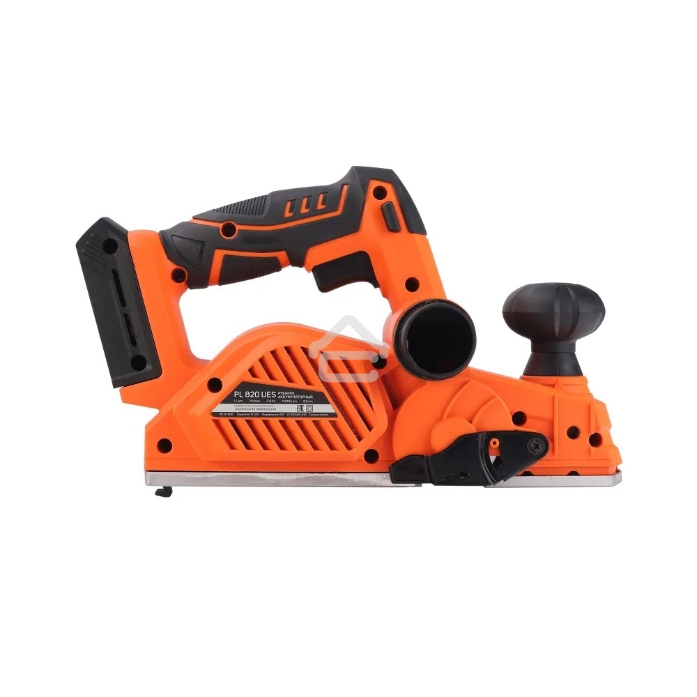 Рубанок аккумуляторный Patriot PL 820UES, 12000 об/мин, ширина строгания 82мм, глубина 3мм