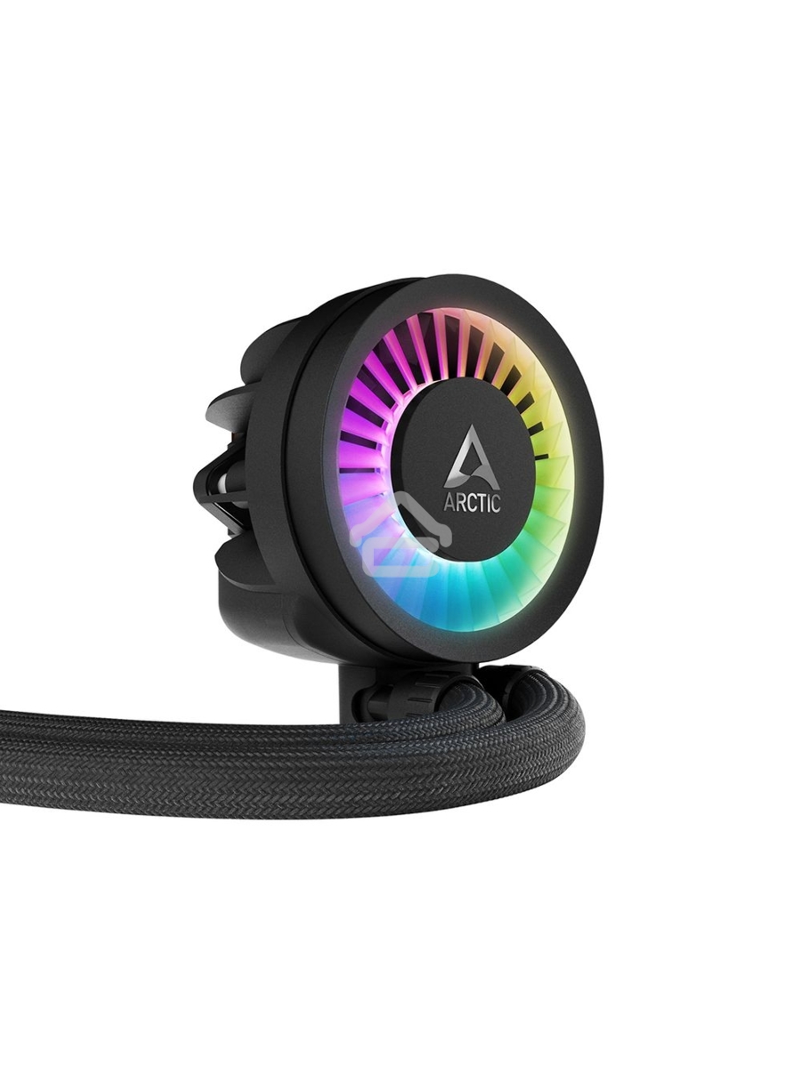 Жидкостная система охлаждения Arctic Liquid Freezer III 240 A-RGB черный, 120 мм, алюминий, 2800 об/мин, 25 дБ, 4 pin, 250 Вт