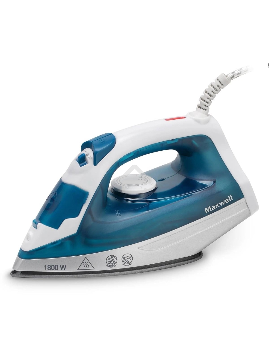 Утюг Maxwell MW-3056, белый/синий