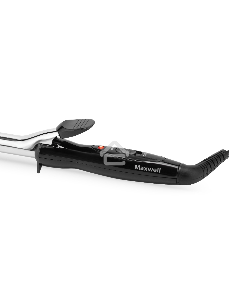 Выпрямитель волос Maxwell MW-2409(BK) электрические щипцы, максимальная температура нагрева 180 C, Диаметр 19 мм,