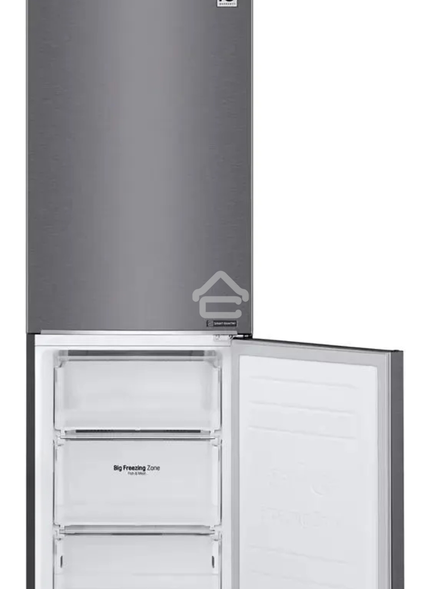 Холодильник LG GC-B459SLCL графит двухкамерный инвертер 247/127л морозилка снизу, No Frost