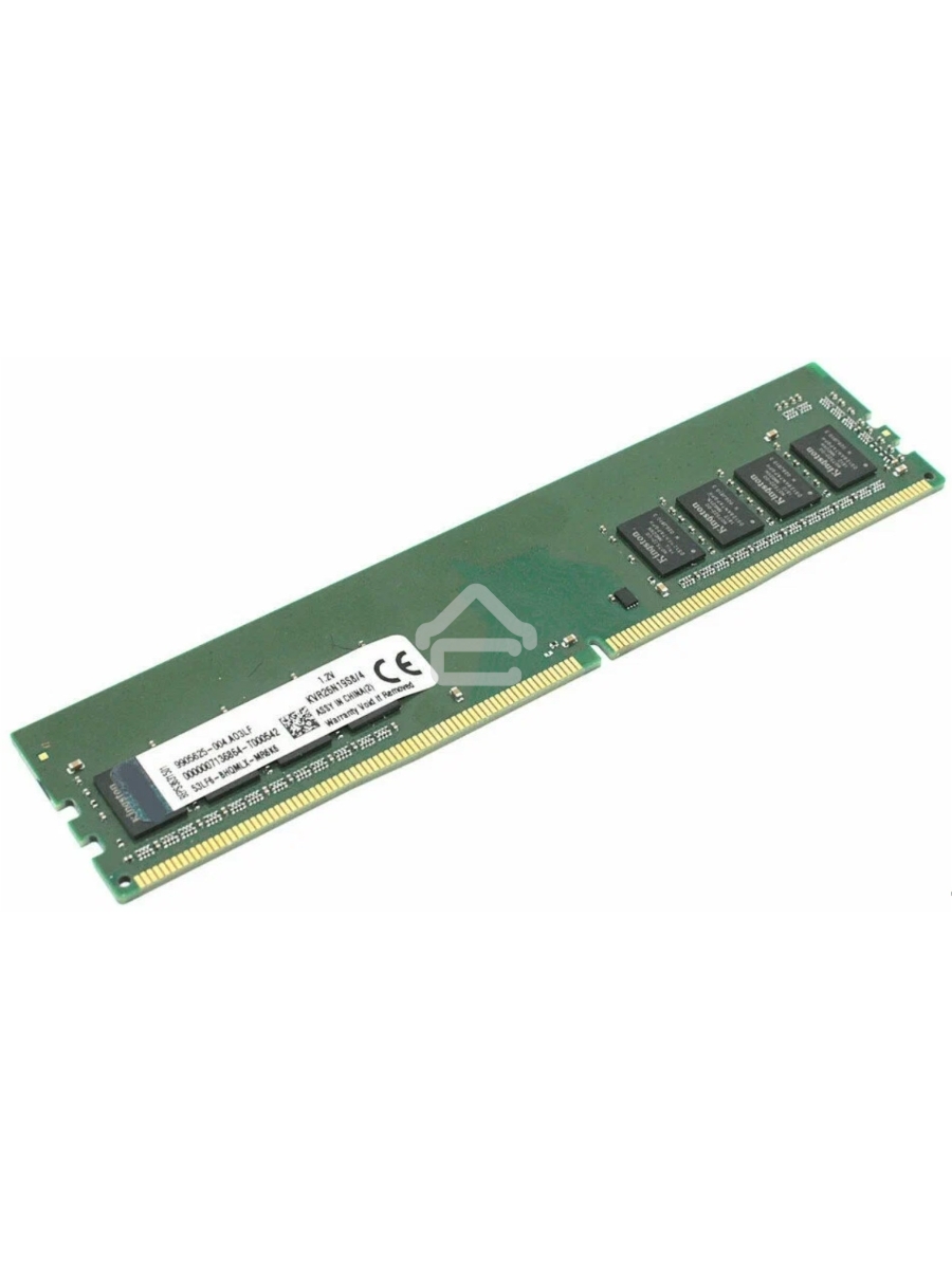 Оперативная память Kingston ValueRAM, DDR4, 4GB (1x4GB), 2666MHz, CL19, DIMM