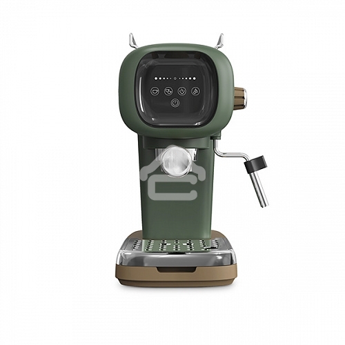 Кофеварка эспрессо BQ CM2005 зеленый, исп. кофе - молотый, 0.6 л, 1100 Вт, 20 Бар.