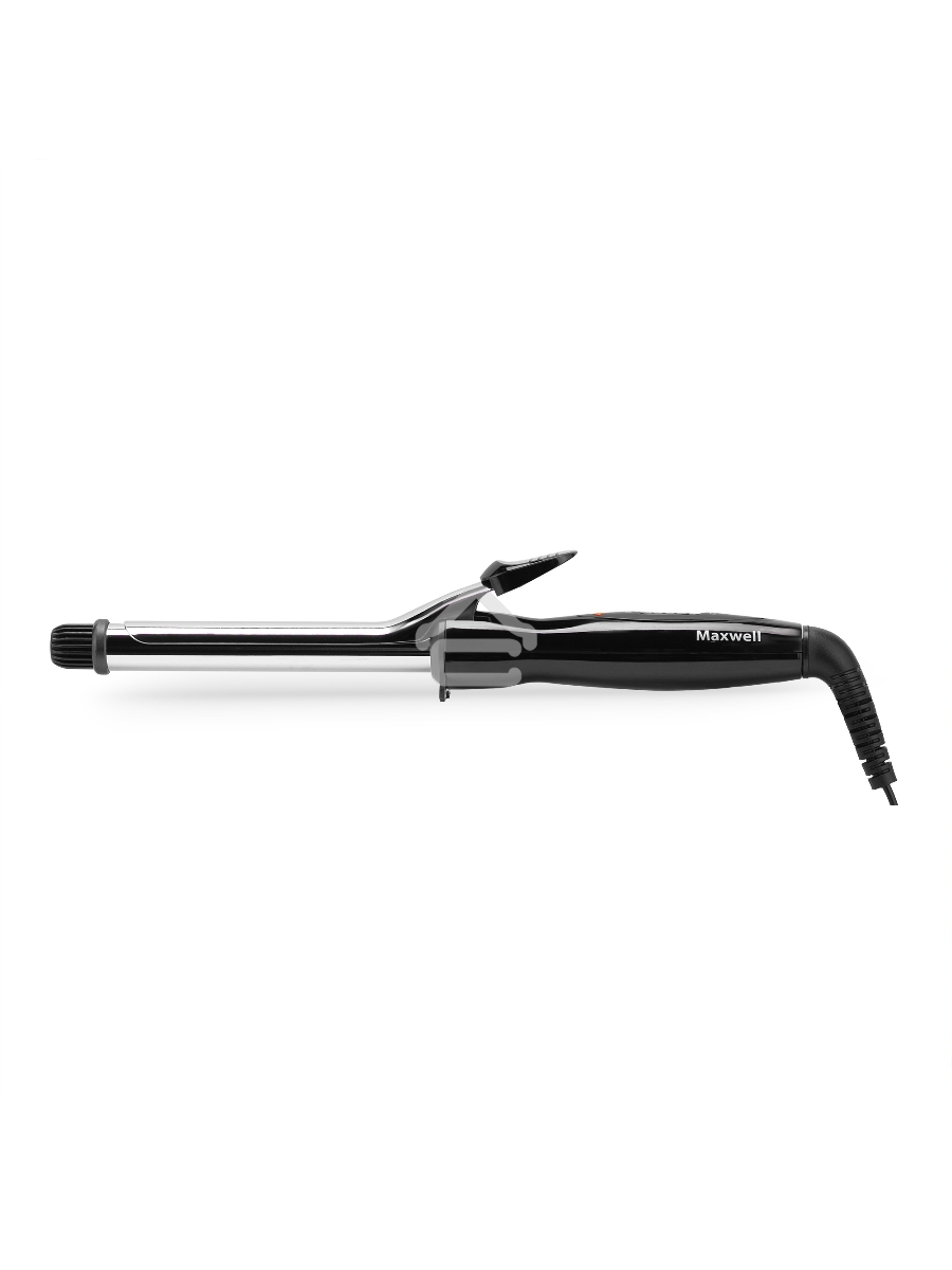 Выпрямитель волос Maxwell MW-2409(BK) электрические щипцы, максимальная температура нагрева 180 C, Диаметр 19 мм,