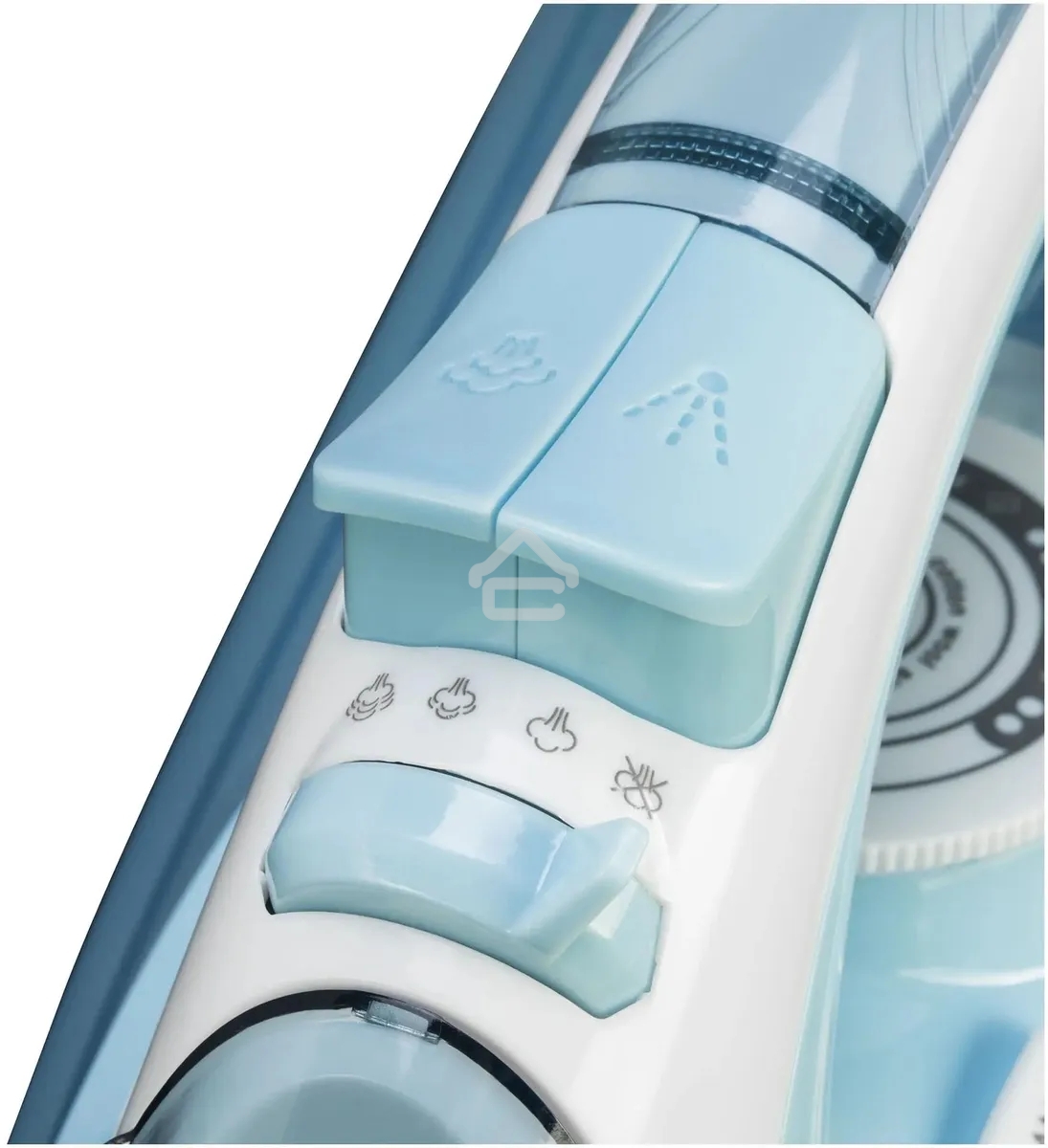 Утюг Starwind SIR2650 2600Вт голубой/белый