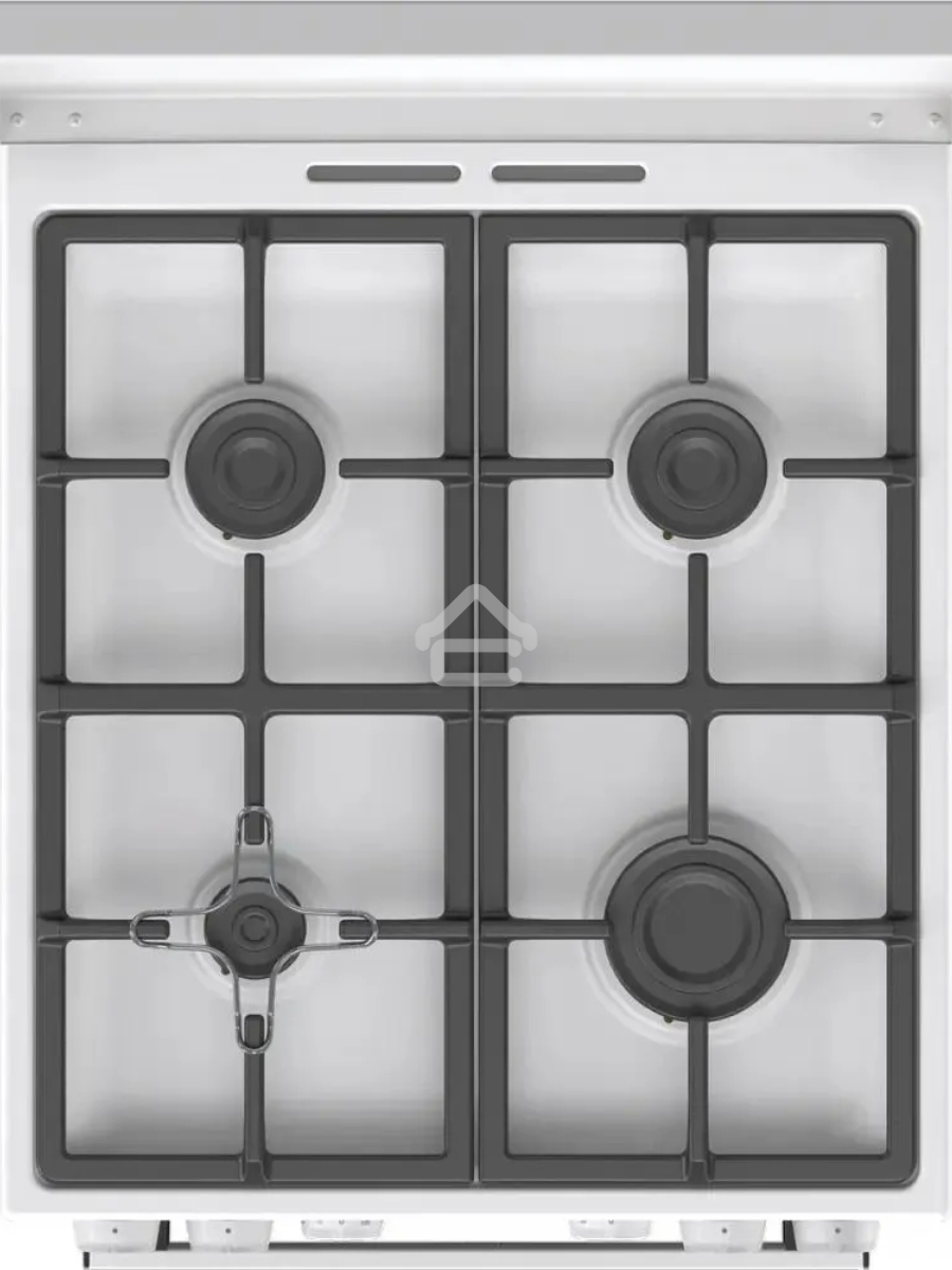 Плита комбинированная Gorenje GK5C42WF-B белый, конфорок 4 газовых, духовка 70 л, 50 см x 85 см x 59.4 см
