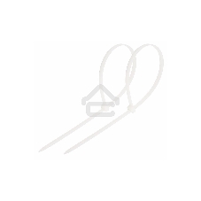 Стяжкa нейлоновая Rexant 5.0 х 250 мм 100 шт белый