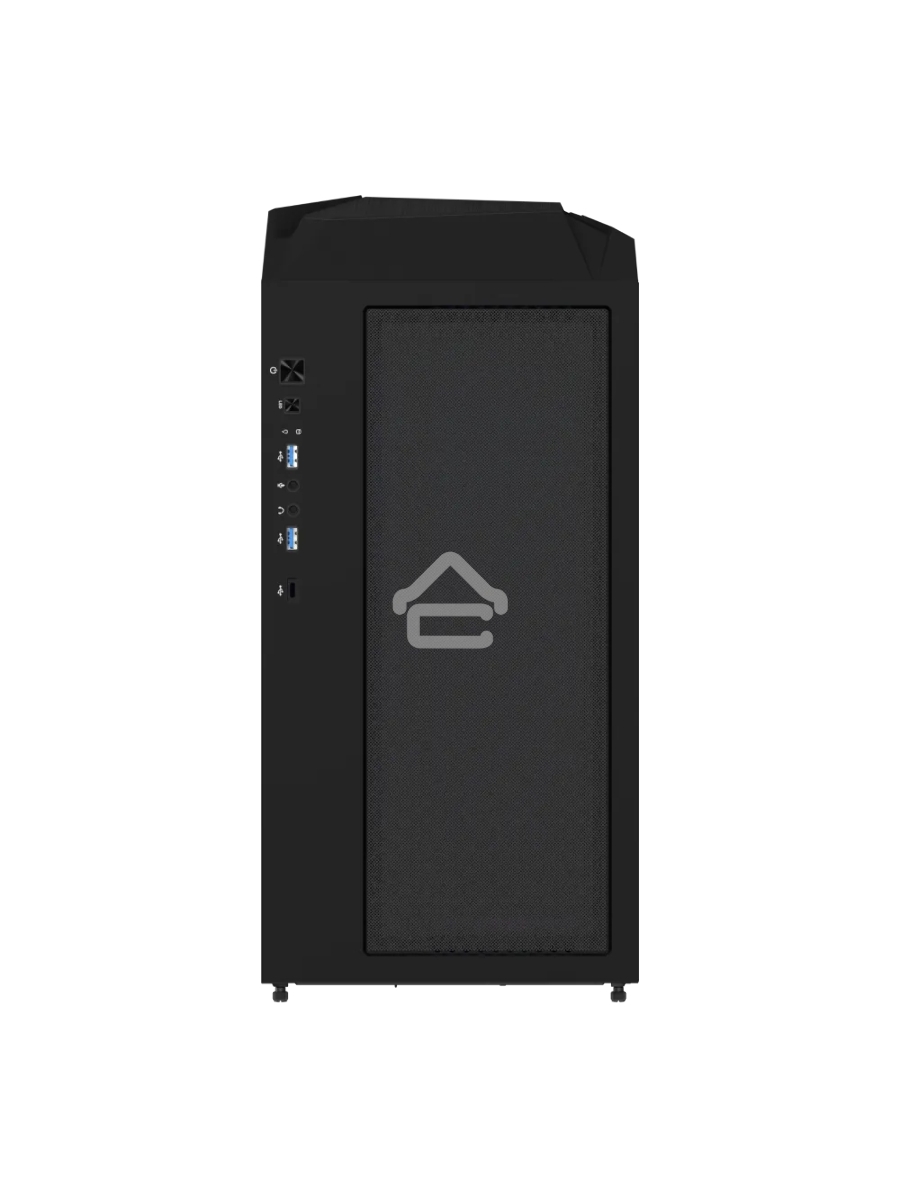 Корпус Gigabyte C301 Glass MidTower, ATX, USB-C x1, USB3.0 x2, Audio I/O, GPU:400mm, Black, TG